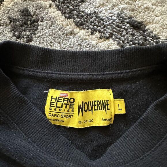 Darc Sport X Marvel Hero Elite 581/1000 Wolverine Graphic T-shirt Mens Large - Picture 5 of 7